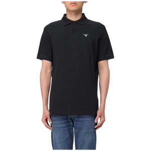 Barbour, Heren, Tops, Zwart, Maat: M