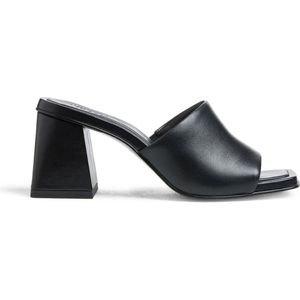 Tamaris - 1-27211-42 Pantoffels - Zwart - Leer