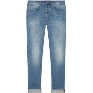 Dondup, Heren, Jeans, Blauw, Maat: W32 Katoen,