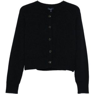 Soeur, Dames, Truien, Blauw, Maat: XS Wol,