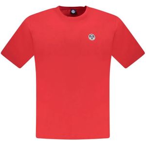 North Sails, Heren, Tops, Rood, Maat: S Katoen,