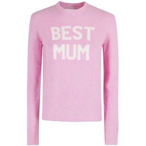 MC2 Saint Barth, Dames, Truien, Roze, Maat: M Wol,