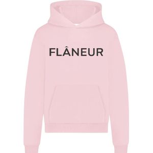 Flâneur, Heren, Sweatshirts & Hoodies, Roze, Maat: S Katoen,