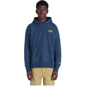Kenzo, Heren, Sweatshirts & Hoodies, Blauw, Maat: XS