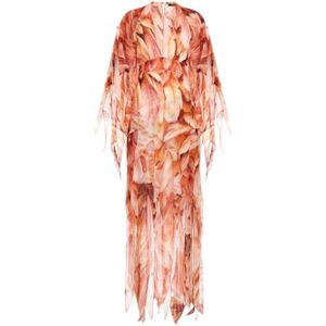 Roberto Cavalli, Dames, Badkleding, Oranje, Maat: 2XS