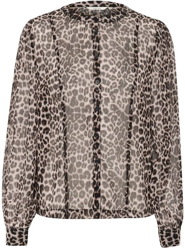 Cream Blouse 'Yuna'  beige / bruin