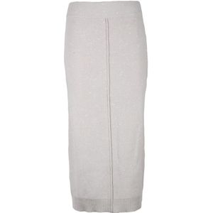 Panicale, Dames, Rokken, Grijs, Maat: M Zijde,