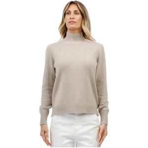 Gran Sasso, Dames, Truien, Beige, Maat: M