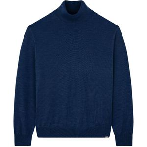 Paul & Shark, Heren, Truien, Blauw, Maat: L Zijde,