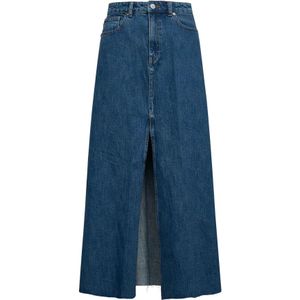 Silvian Heach, Dames, Rokken, Blauw, Maat: W24 Denim,