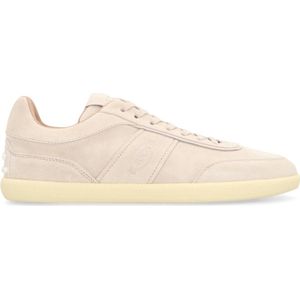 Tod's Leren Lage Sneakers , Beige , Heren , Maat: 41 EU