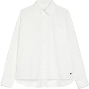 Max Mara Weekend, Dames, Blouses & Shirts, Wit, Maat: XS Katoen,