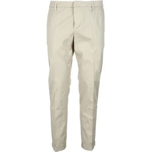 Dondup, Heren, Broeken, Beige, Maat: W38 Katoen,