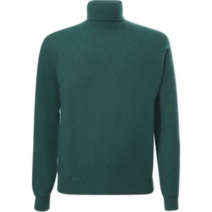 Drumohr, Heren, Truien, Groen, Maat: L Leer,