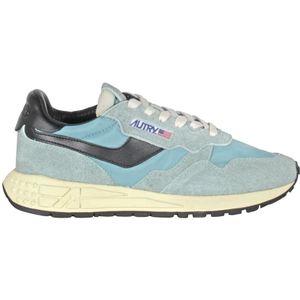 Autry Suede Sneakers met Running Sole , Blue , Dames , Maat: 37 EU