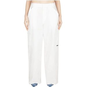 Alexander Wang, Dames, Broeken, Wit, Maat: L