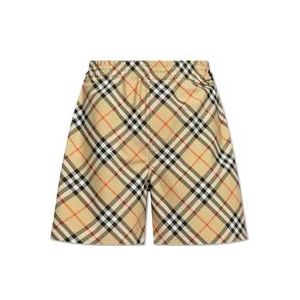 Burberry Geruite shorts , Multicolor , Heren , Maat: S