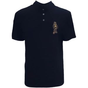 Emporio Armani, Heren, Tops, Blauw, Maat: L Katoen,