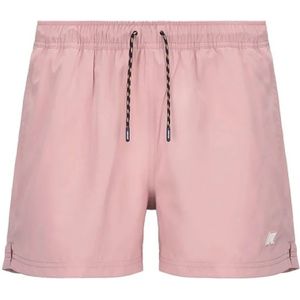 K-Way, Heren, Badkleding, Roze, Maat: L Poliester,