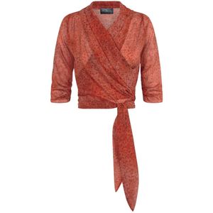 Cortana, Dames, Blouses & Shirts, Veelkleurig, Maat: XS Zijde,