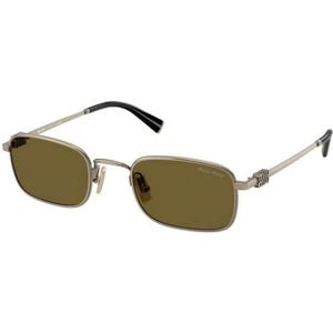 Miu Miu, Dames, Accessoires, Geel, Maat: 52 MM Polyamide,