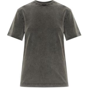 Acne Studios, Dames, Tops, Grijs, Maat: XS Katoen,