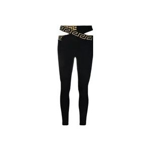 Versace Zwarte broek , Black , Dames , Maat: XS