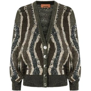 Missoni, Dames, Truien, Veelkleurig, Maat: S Viscose,