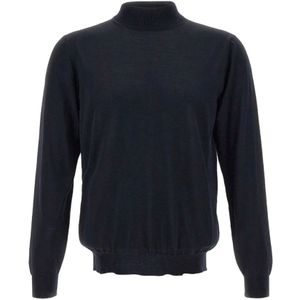 Filippo De Laurentiis, Heren, Truien, Blauw, Maat: 2XL