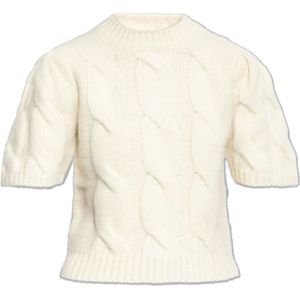 Anine Bing, Dames, Truien, Beige, Maat: L Wol,