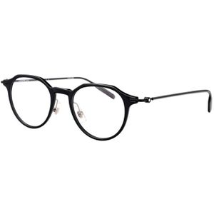 Montblanc - Mb 0355O - Optisch Montuur - Zwart - Rond (Panto) Silhouet