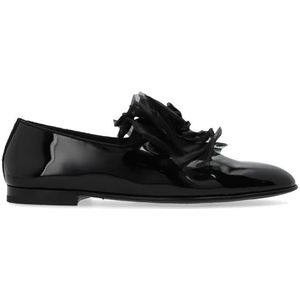 Dolce & Gabbana, Heren, Schoenen, Zwart, Maat: 40 EU Leer,