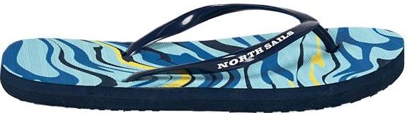 North Sails - Flip Flops - Dames - Blauw - Synthetisch