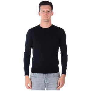 Daniele Alessandrini, Heren, Truien, Zwart, Maat: XL Wol,