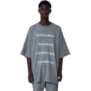 Rick Owens, Heren, Tops, Grijs, Maat: XS Katoen,