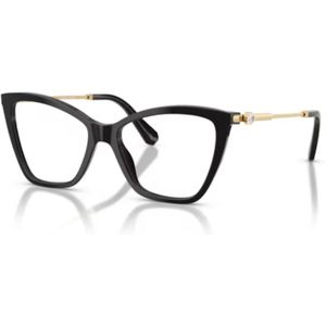 Swarovski - SK2051 - Optische Monturen - Zwart - Acetaat - Kattenoog