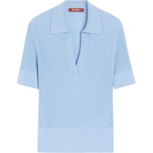 Max Mara Studio, Dames, Truien, Blauw, Maat: XS