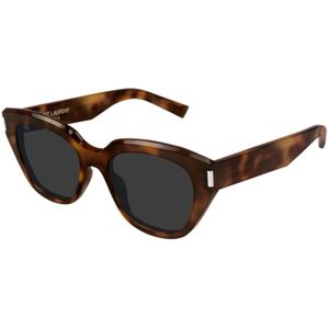 Saint Laurent - SL 827 - Zonnebril - Bruin - Cat-Eye - Acetaat