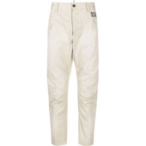 Dsquared2 Chinos , Beige , Heren , Maat: M