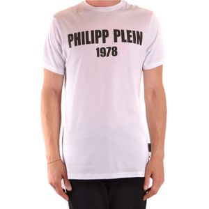 Philipp Plein, Heren, Tops, Roze, Maat: XL