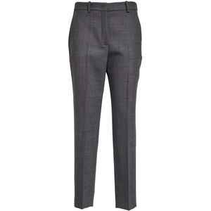 Incotex, Heren, Broeken, Grijs, Maat: 4XS Wol,