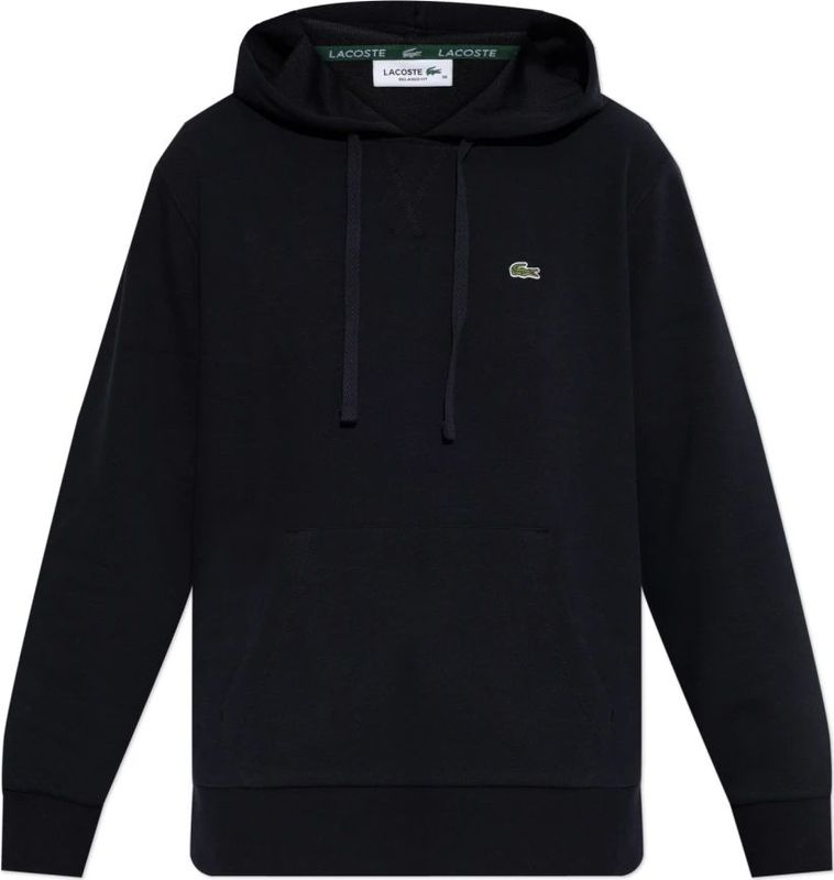 Lacoste, Dames, Sweatshirts & Hoodies, Blauw, Maat: XL Synthetisch,