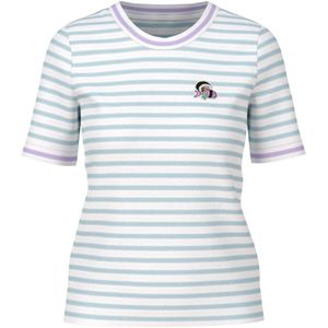 Marc Cain, Dames, Tops, Blauw, Maat: L Katoen,