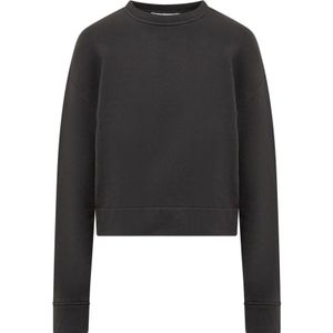 Iro, Dames, Sweatshirts & Hoodies, Zwart, Maat: L Katoen,