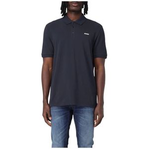 Hugo, Heren, Tops, Blauw, Maat: XS Katoen,