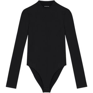 Balenciaga, Dames, Tops, Zwart, Maat: S