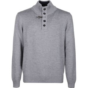 Fay, Heren, Truien, Grijs, Maat: M