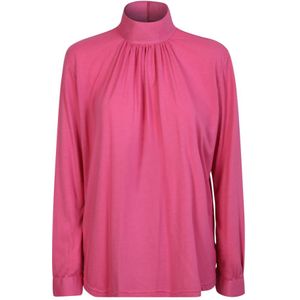 Xacus, Dames, Blouses & Shirts, Roze, Maat: S
