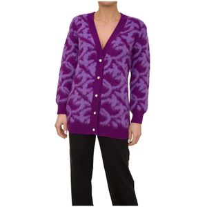 Pinko, Dames, Truien, Paars, Maat: XS Wol,