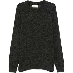 Universal Works, Heren, Truien, Grijs, Maat: S Wol,